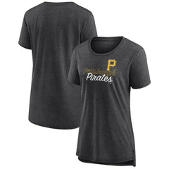 MLB Pittsburgh Pirates Women's Practice Time Tri-Blend T-Shirt