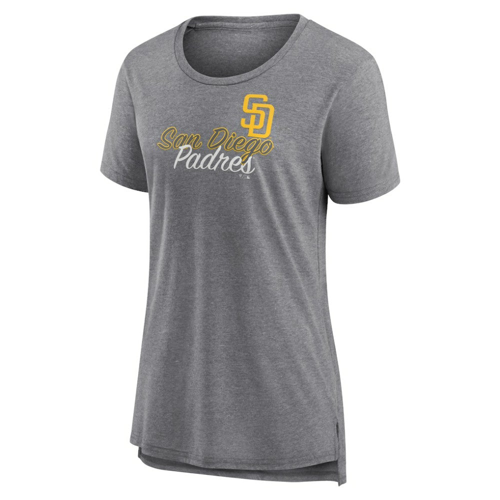 MLB San Diego Padres Women's Practice Time Tri-Blend T-Shirt