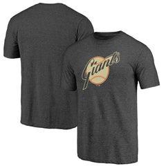 MLB San Francisco Giants Cooperstown Official Logo Tri-Blend T-Shirt