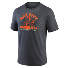MLB San Francisco Giants Bay City Baseball Tri-Blend T-Shirt