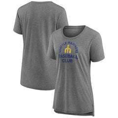 MLB Seattle Mariners Women's Selected First Tri-Blend T-Shirt