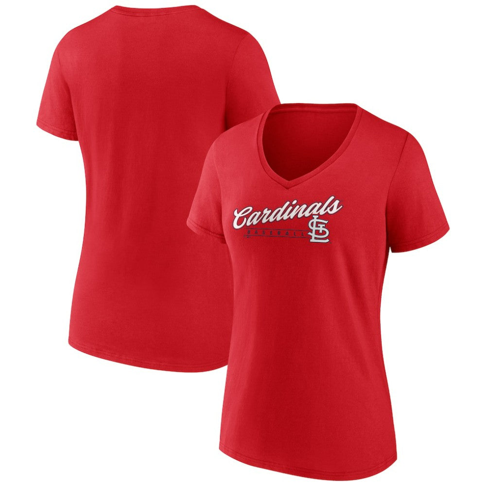 MLB St. Louis Cardinals Women's One And Only V-Neck T-Shirt