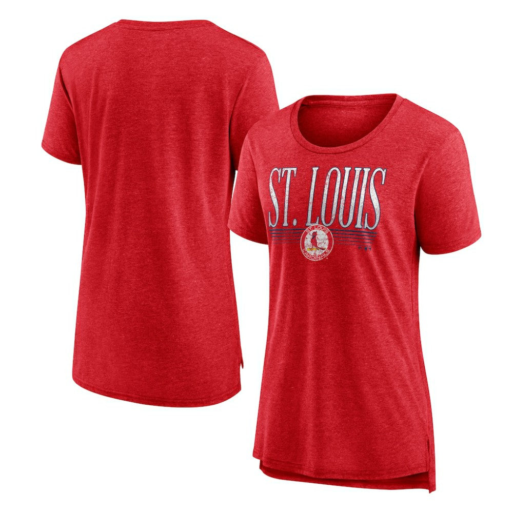 MLB St. Louis Cardinals Women's Toppler Tri-Blend T-Shirt