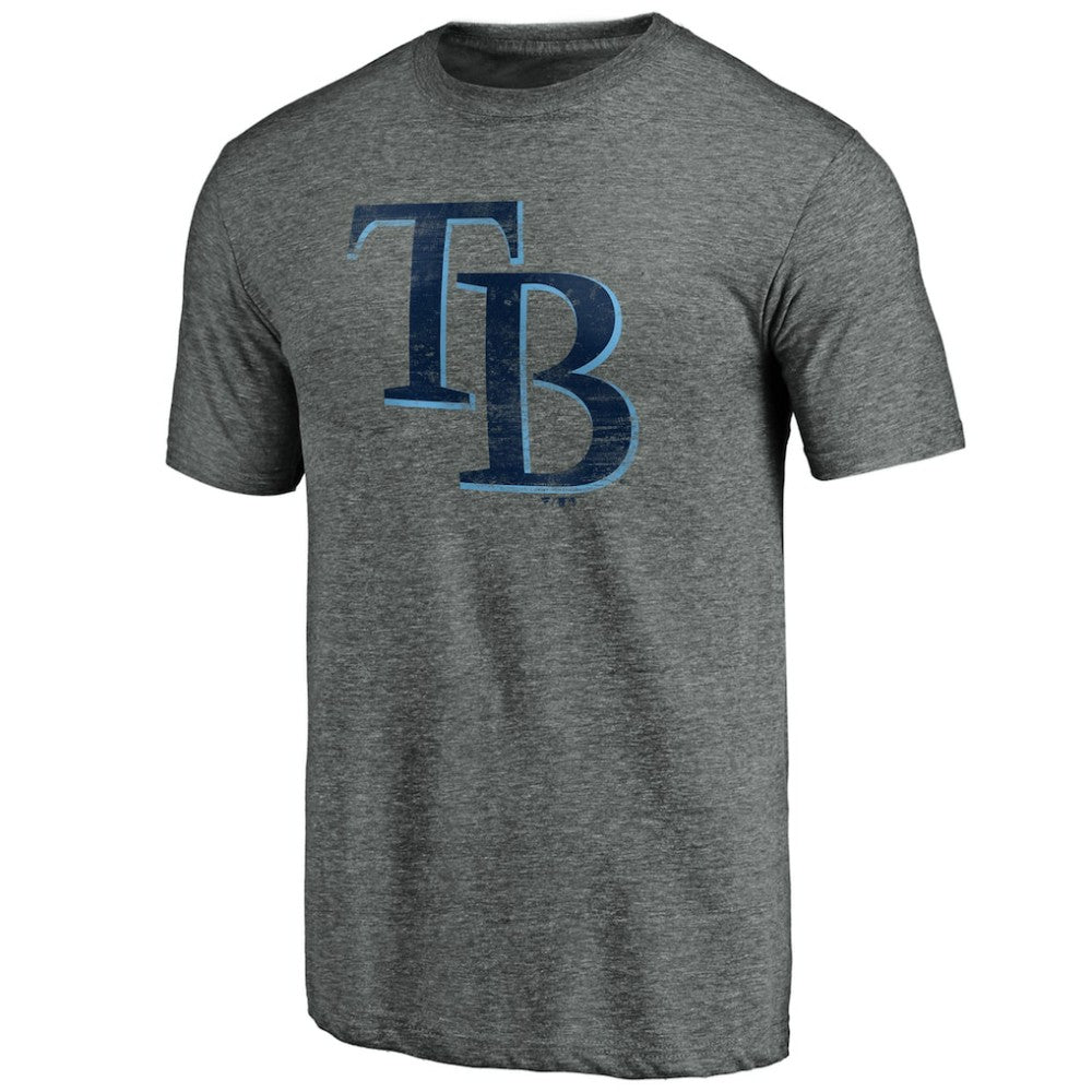 MLB Tampa Bay Rays Weathered Official Logo Tri-Blend T-Shirt