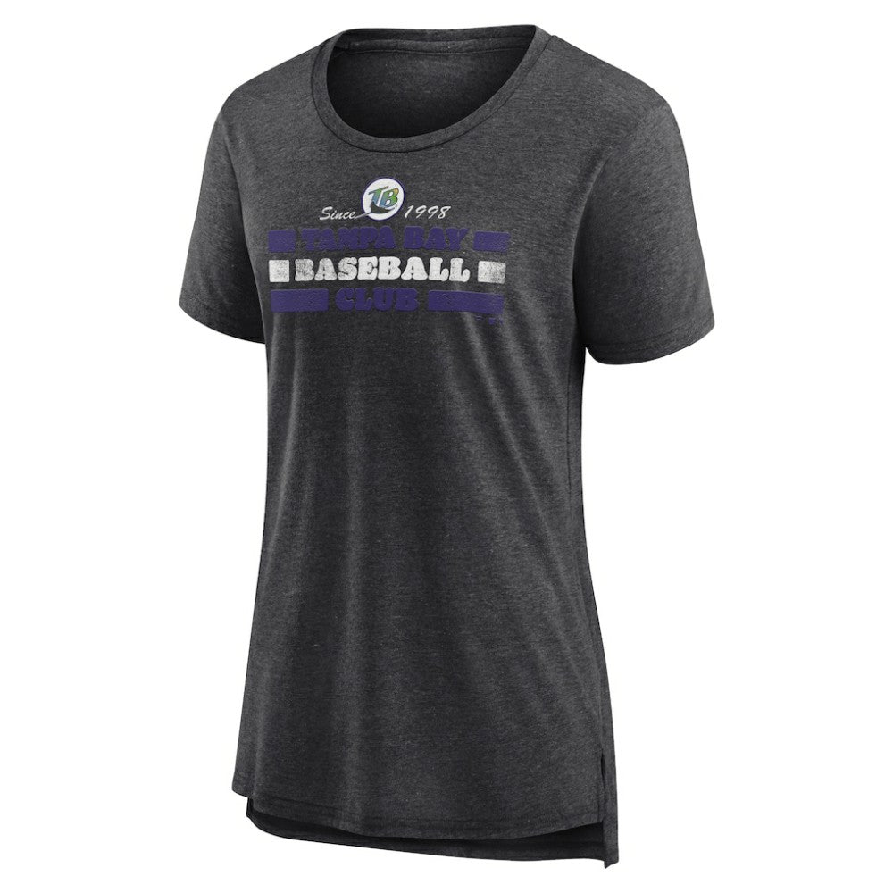 MLB Tampa Bay Rays Women's Power Swing Tri-Blend T-Shirt