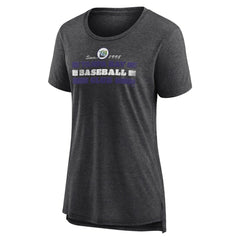 MLB Tampa Bay Rays Women's Power Swing Tri-Blend T-Shirt