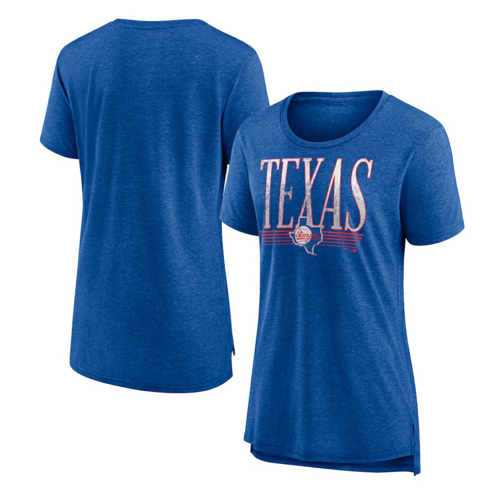 MLB Texas Rangers Women's Toppler Tri-Blend T-Shirt