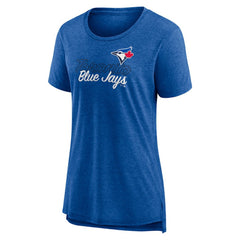 MLB Toronto Blue Jays Women's Practice Time Tri-Blend T-Shirt
