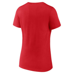 MLB Washington Nationals Women's Victory Script V-Neck T-Shirt