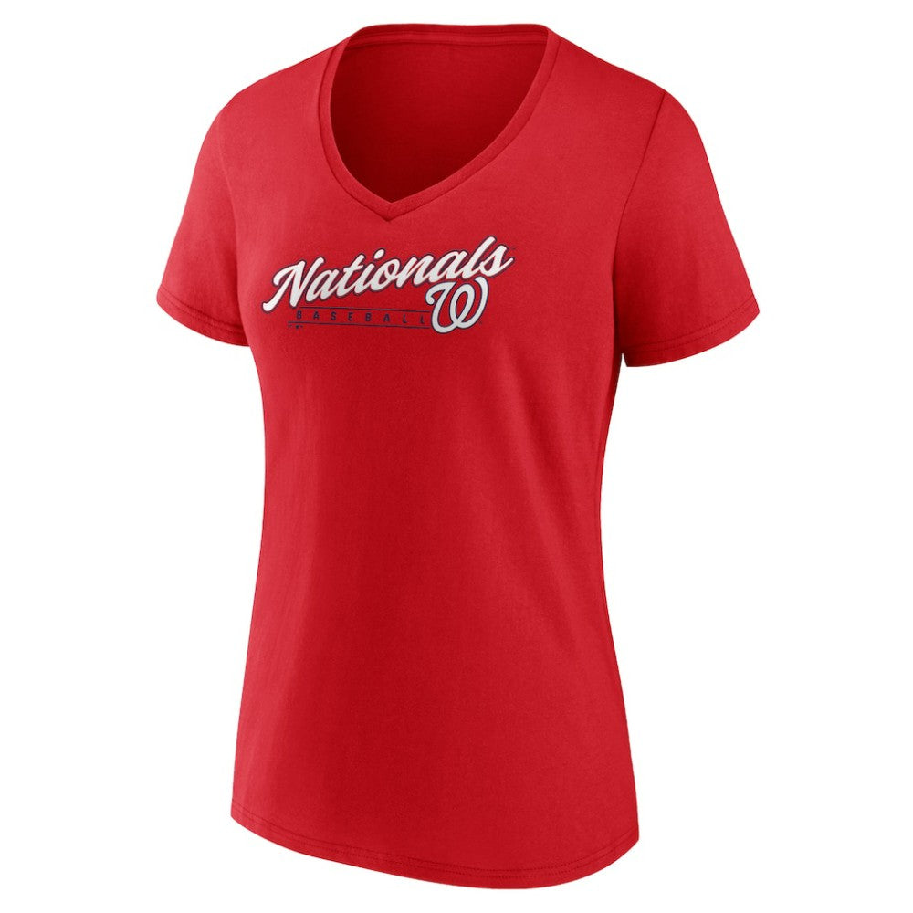 MLB Washington Nationals Women's One And Only V-Neck T-Shirt