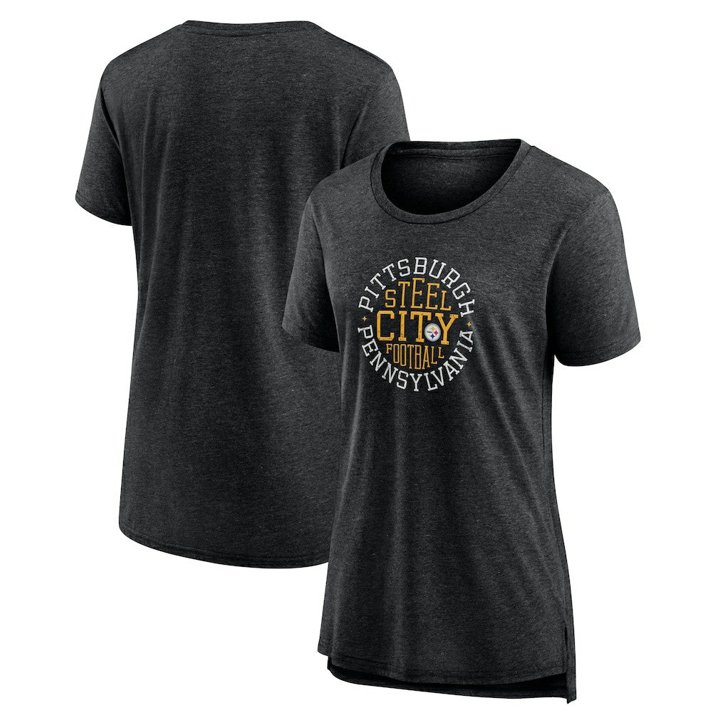 Women's Steel City Tri-Blend T-Shirt - Pittsburgh Steelers