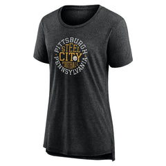Women's Steel City Tri-Blend T-Shirt - Pittsburgh Steelers