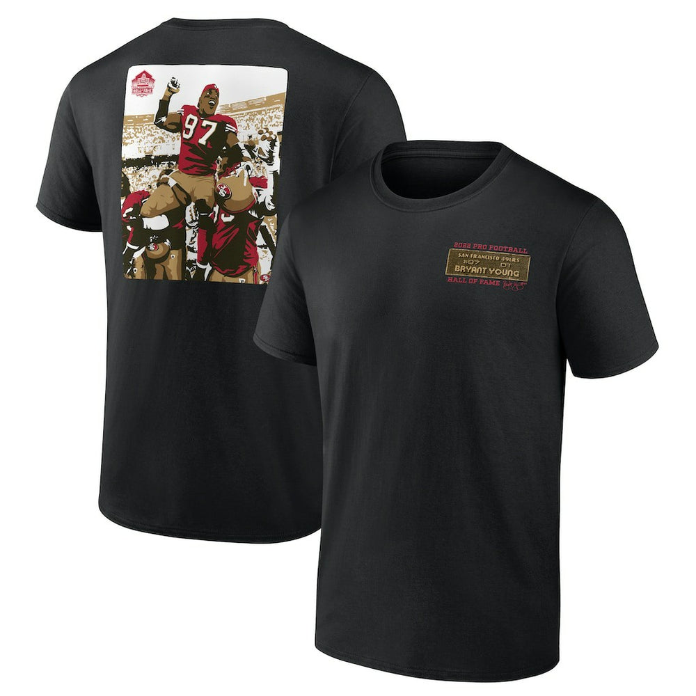 Bryant Young  Hall of Fame T-Shirt - San Francisco 49ers