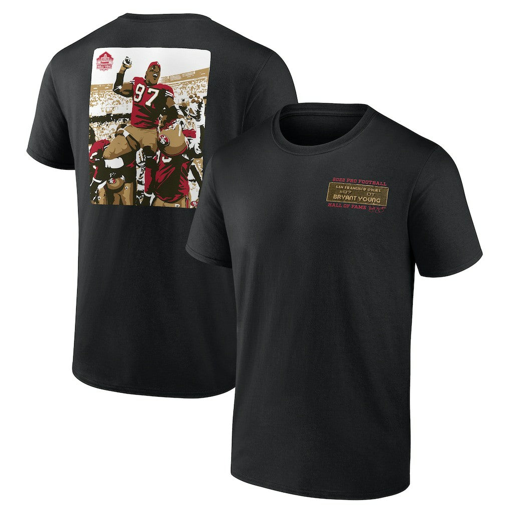 Bryant Young  Hall of Fame T-Shirt - San Francisco 49ers