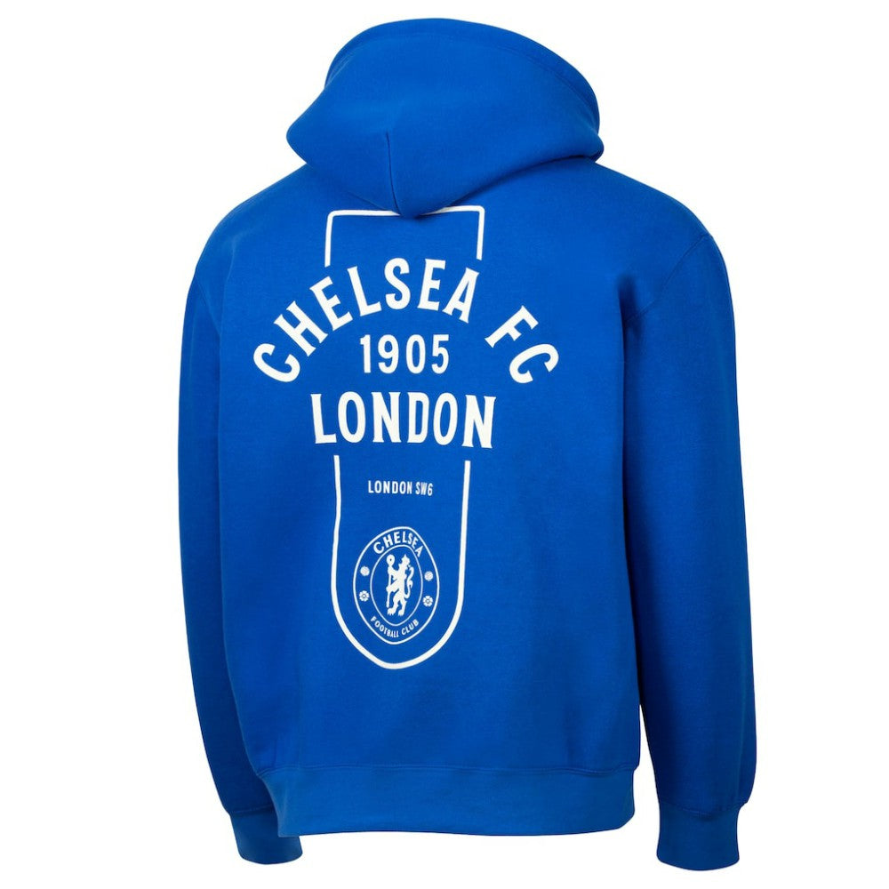 Chelsea Sport Design Sweden Streetwear Relaxed Pullover Hoodie -  Royal