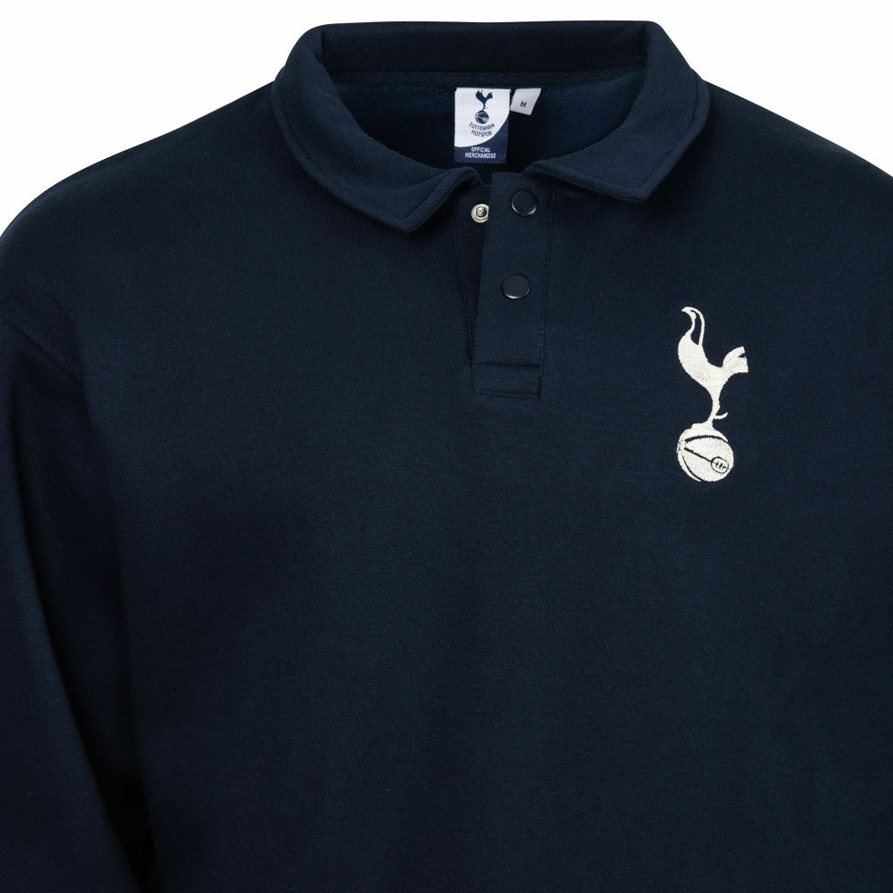 Tottenham Hotspur Sport Design Sweden Retro Relaxed Fleece Sweatshirt -  Navy