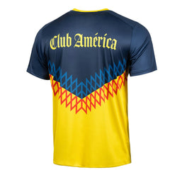 Club America Sport Design Sweden Youth Home Sideline T-Shirt -  Navy