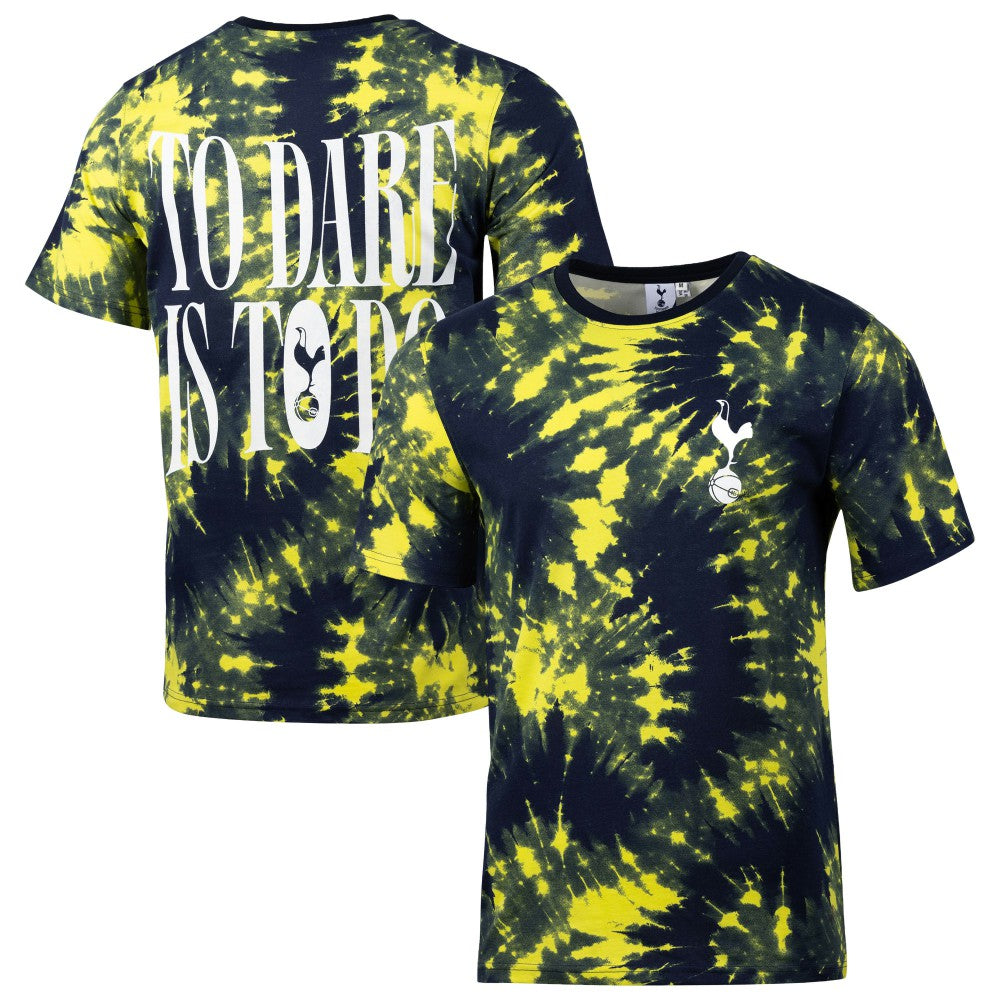 Tottenham Hotspur Sport Design Sweden Relaxed Time Out Tie-Dye T-Shirt -  Navy