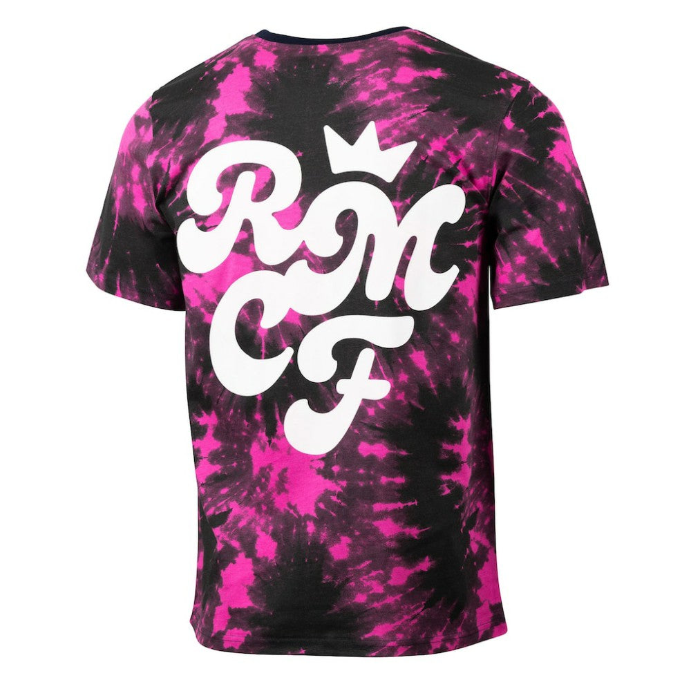 Real Madrid Sport Design Sweden Relaxed Time Out Tie-Dye T-Shirt -  Black