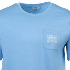 Manchester City Sport Design Sweden Relaxed Post Match Pocket T-Shirt -  Sky Blue
