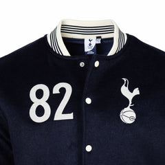 Tottenham Hotspur Sport Design Sweden Free Kick Wool Varsity Jacket -  Navy