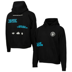 Manchester City Sport Design Sweden Overtime Oversized Raglan Hoodie -  Black
