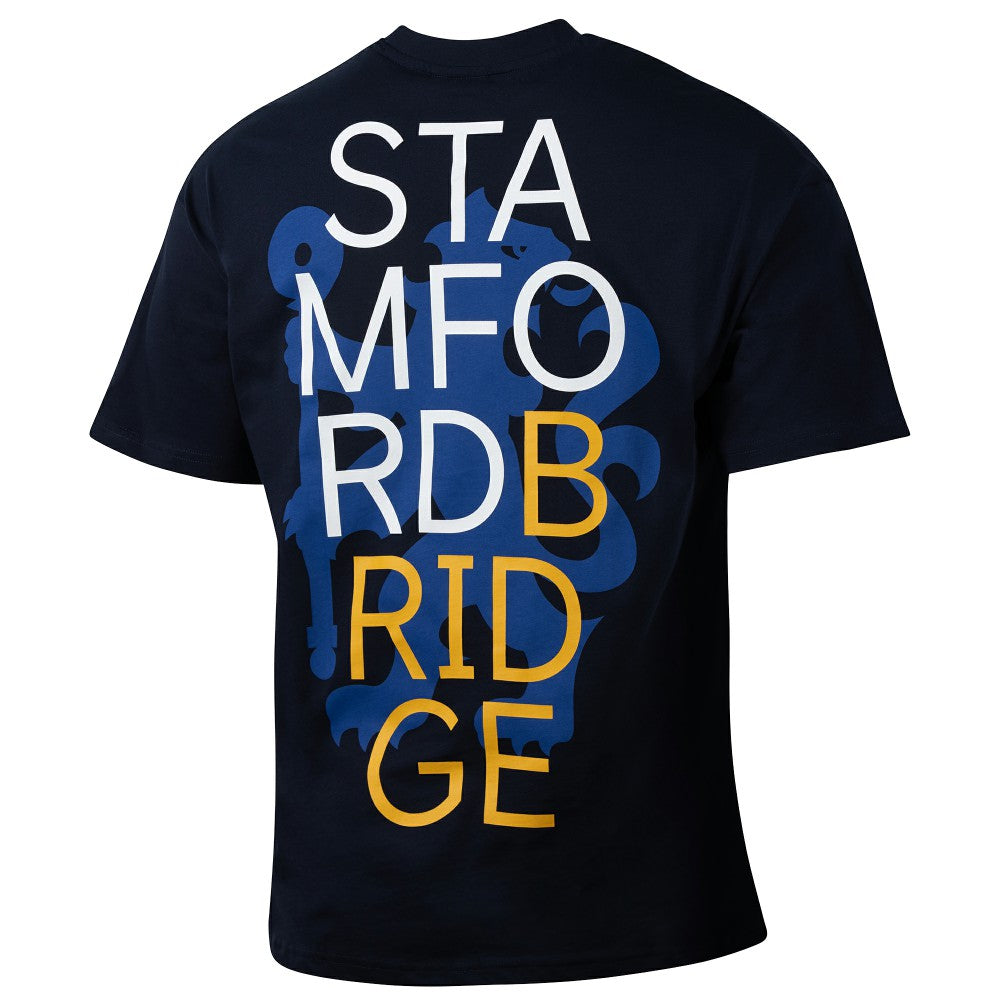 Chelsea Sport Design Sweden Youth Game Day Graphic T-Shirt -  Navy