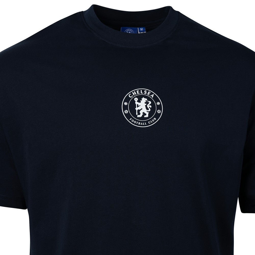 Chelsea Sport Design Sweden Youth Game Day Graphic T-Shirt -  Navy