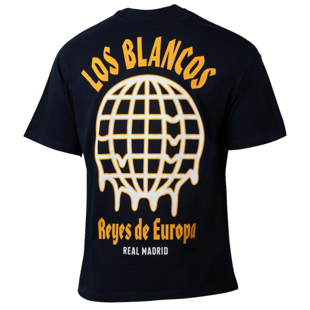 Real Madrid Sport Design Sweden Youth Game Day Graphic T-Shirt -  Navy