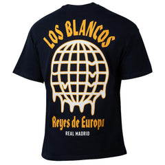 Real Madrid Sport Design Sweden Youth Game Day Graphic T-Shirt -  Navy