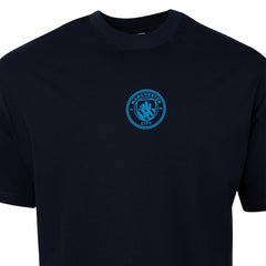 Manchester City Sport Design Sweden Youth Game Day Graphic T-Shirt -  Navy