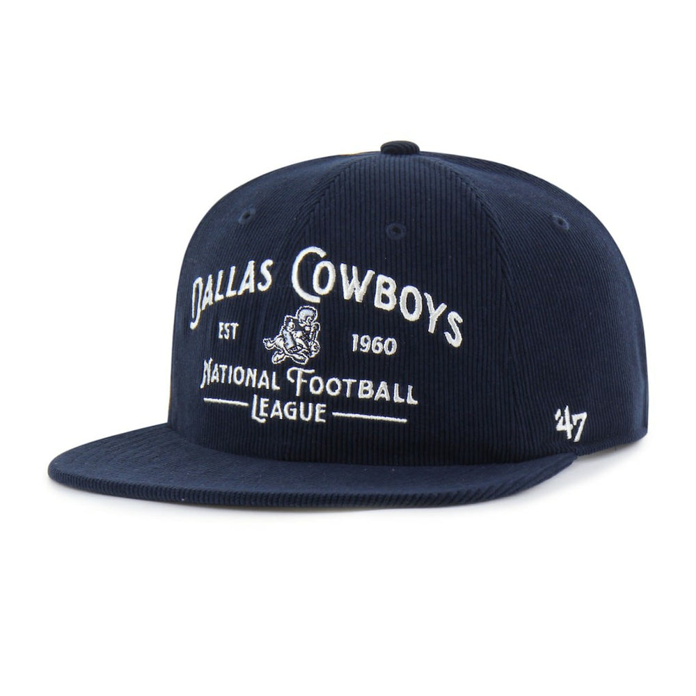 '47 Whitlock Captain Corduroy Adjustable Hat - Dallas Cowboys