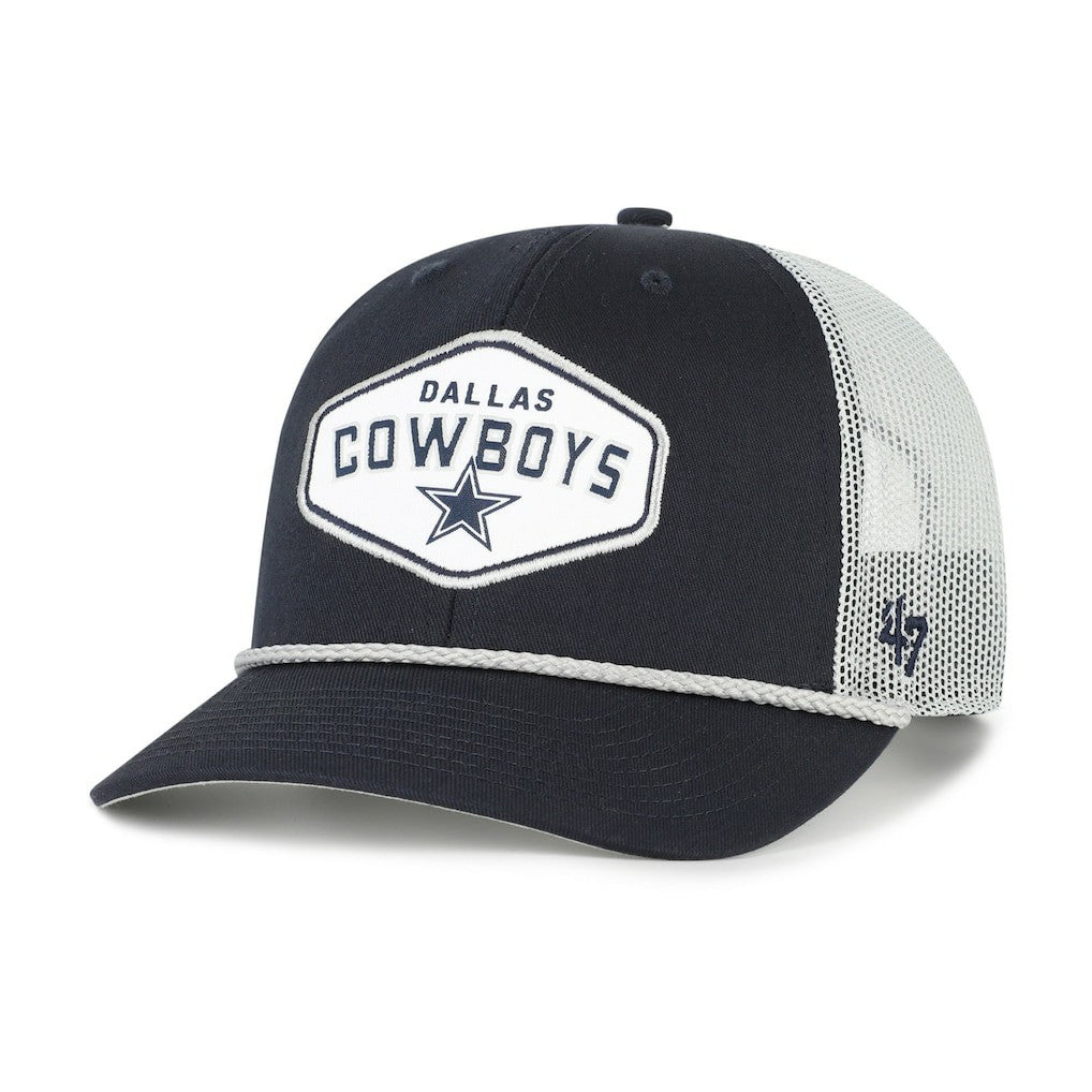 '47 Youth Ace Out Rope Trucker Adjustable Hat - Dallas Cowboys