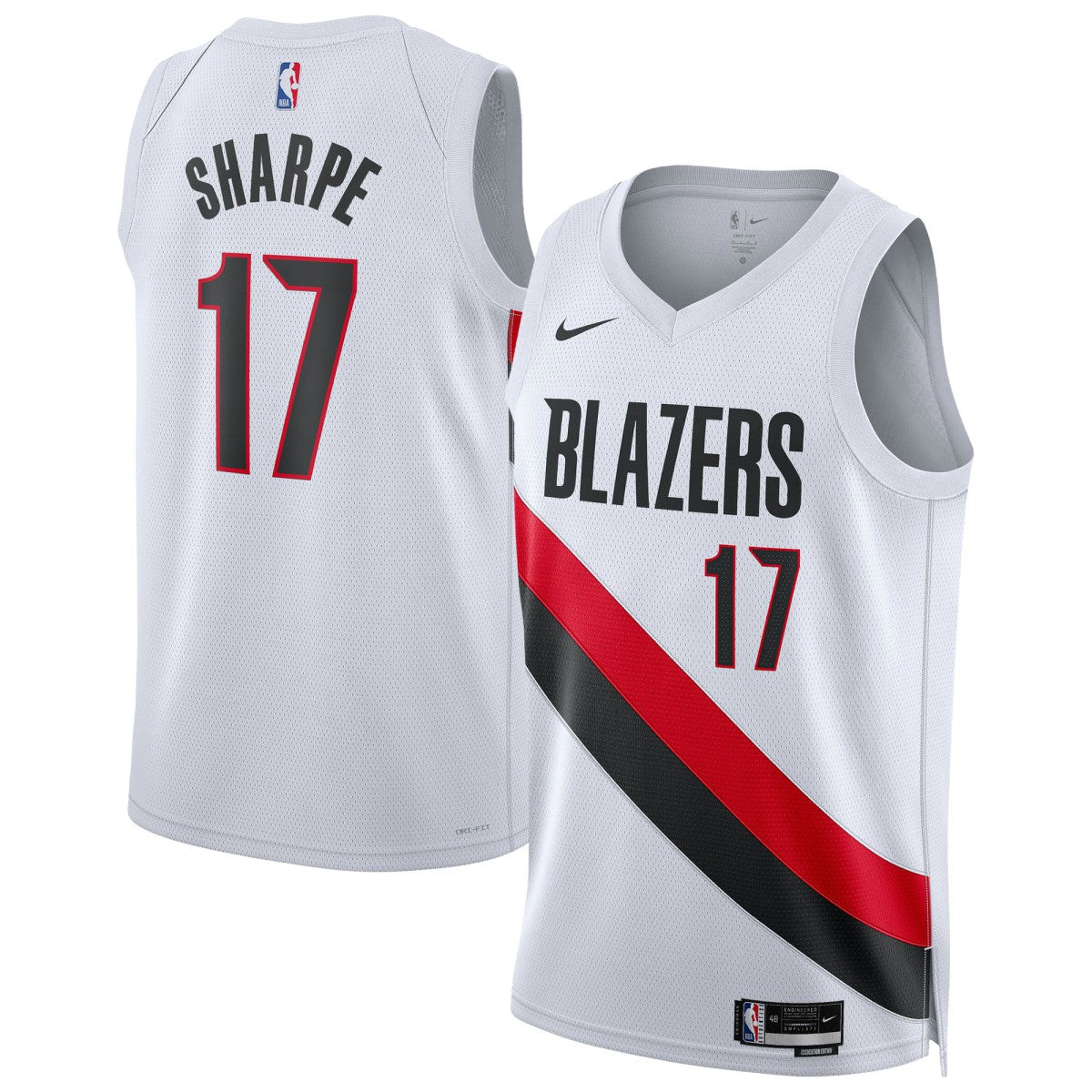 NBA Shaedon Sharpe Portland Trail Blazers Unisex Swingman Player Jersey
