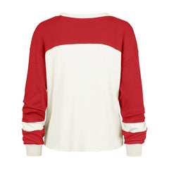 '47 Women's Double Header Curve Toni Long Sleeve T-Shirt - San Francisco 49ers