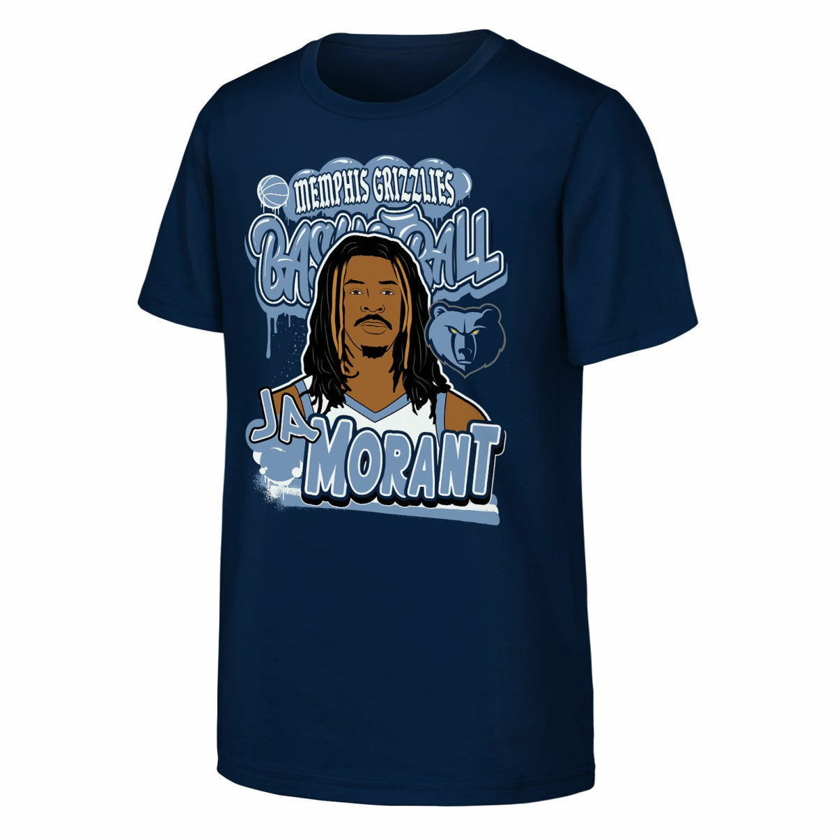 NBA Ja Morant Memphis Grizzlies Outerstuff Youth Baller T-Shirt