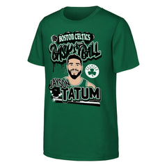NBA Jayson Tatum Boston Celtics Outerstuff Youth Baller T-Shirt