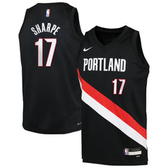 NBA Shaedon Sharpe Portland Trail Blazers Youth Icon Edition Swingman Jersey