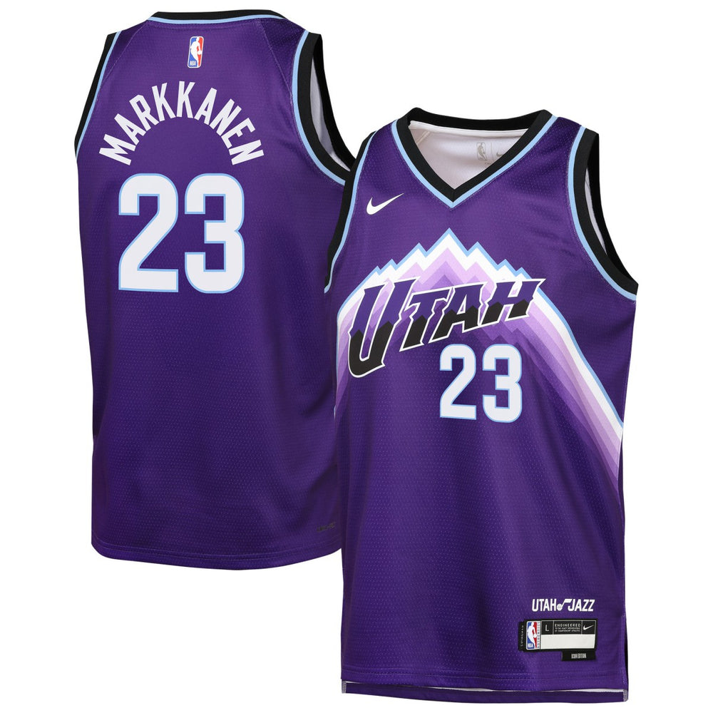 NBA Lauri Markkanen Utah Jazz Youth Icon Edition Swingman Jersey