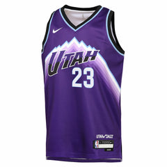 NBA Lauri Markkanen Utah Jazz Youth Icon Edition Swingman Jersey