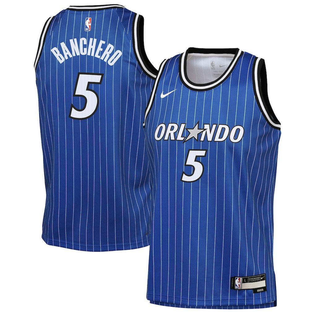 NBA Paolo Banchero Orlando Magic Youth Icon Edition Swingman Jersey