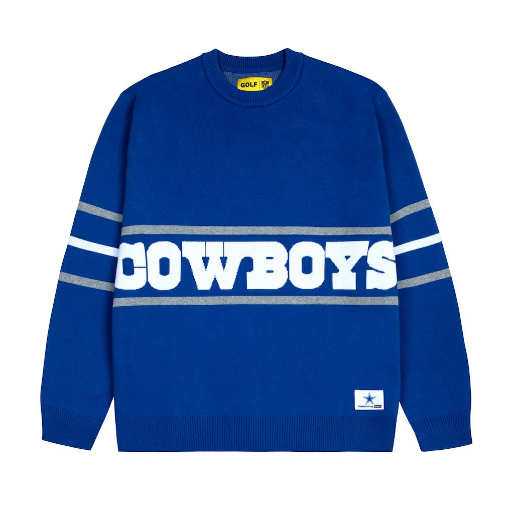 GOLF WANG Jacquard Pullover Sweater - Dallas Cowboys