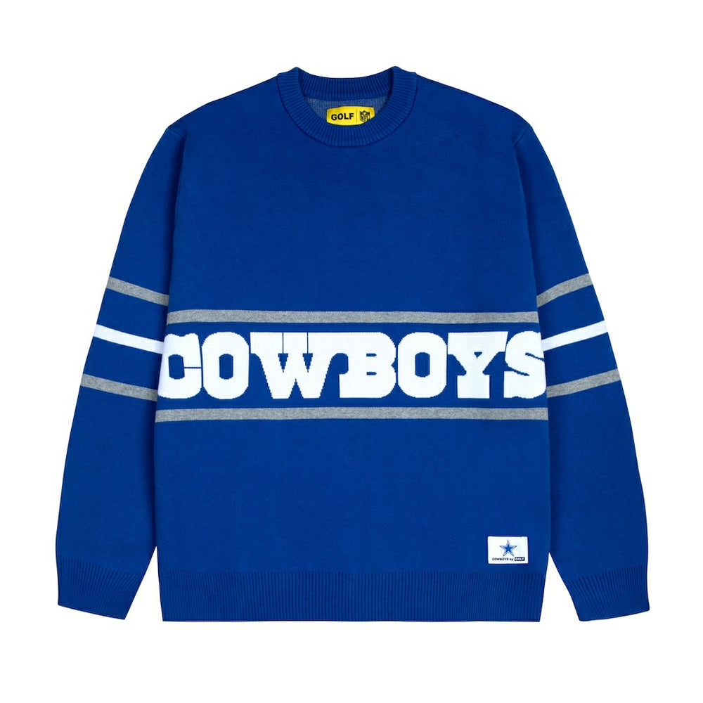 GOLF WANG Jacquard Pullover Sweater - Dallas Cowboys