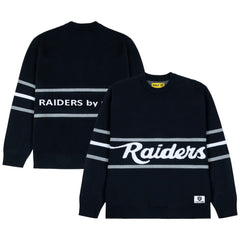 GOLF WANG Jacquard Pullover Sweater - Las Vegas Raiders