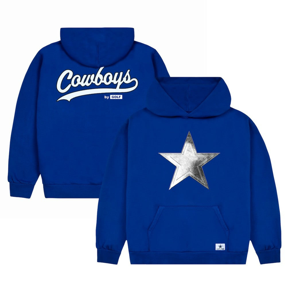 GOLF WANG Cutout Pullover Hoodie - Dallas Cowboys