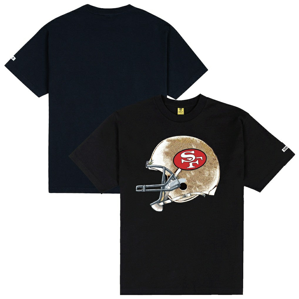 GOLF WANG Helmet T-Shirt - San Francisco 49ers