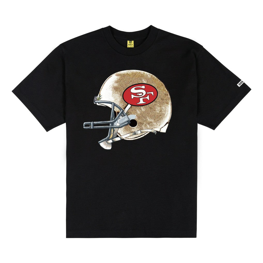 GOLF WANG Helmet T-Shirt - San Francisco 49ers