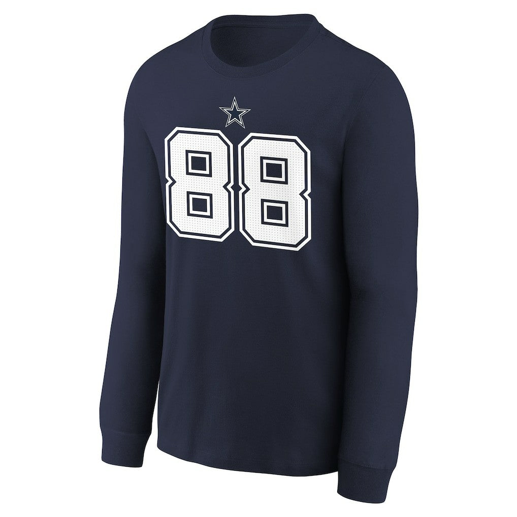 CeeDee Lamb  Youth Player Name & Number Long Sleeve T-Shirt - Dallas Cowboys
