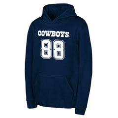CeeDee Lamb  Outerstuff Mainliner Player Name & Number Hoodie - Dallas Cowboys