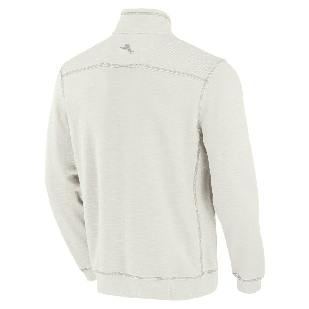 MLB Baltimore Orioles Tommy Bahama Sport Tobago Bay Tri-Blend Half-Zip Sweatshirt